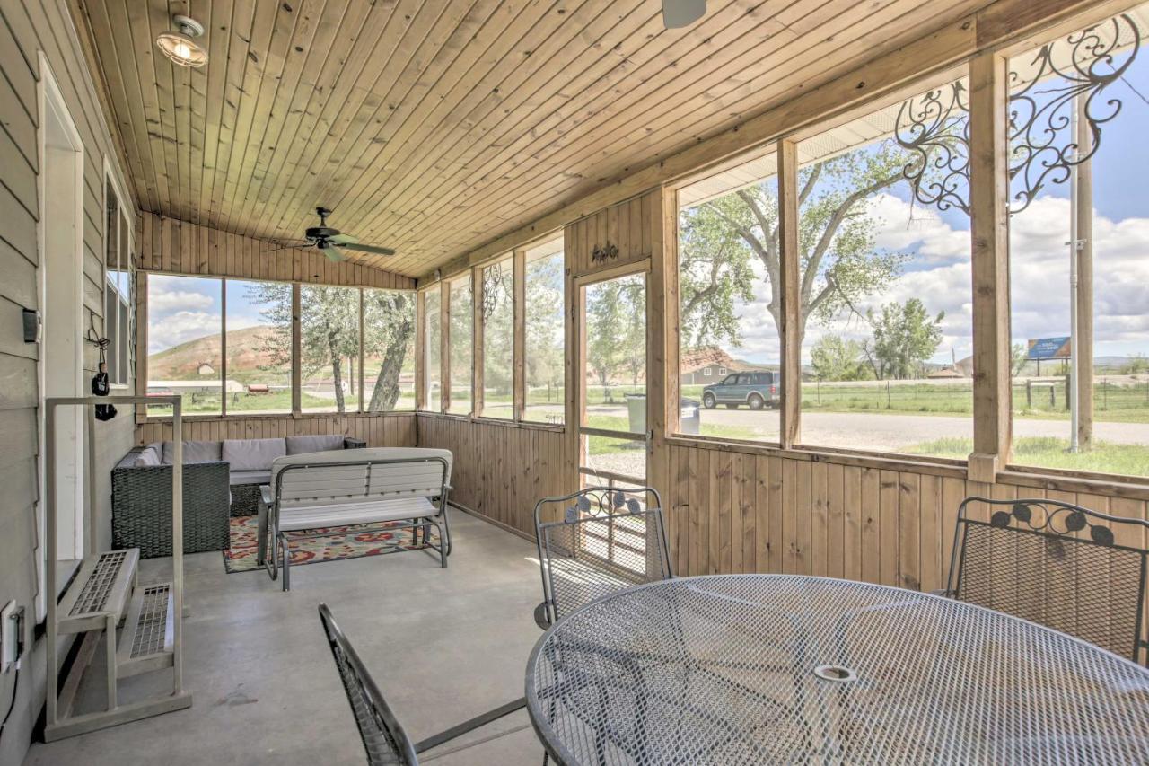 Idyllic Gem Screened Porch, Half Mi To River! Thermopolis Exterior foto